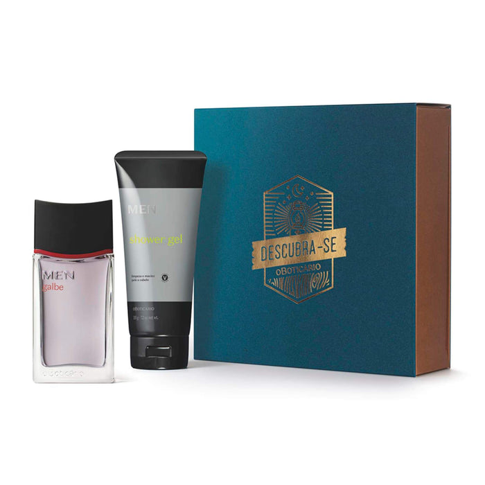 Gift Kit Men Galbe: Deodorant Cologne 100ml + Shower Gel 3 In 1 205g - o Boticario