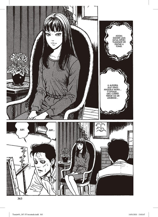 Tomie Volume 1 de 2 (Português) Capa comum