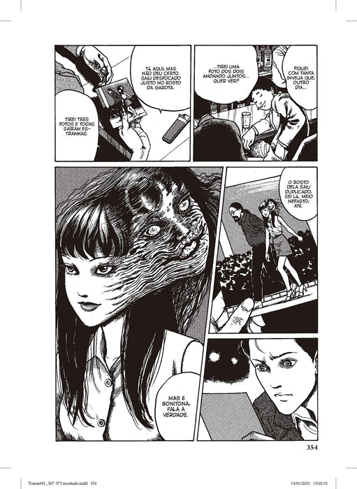 Tomie Volume 1 de 2 (Português) Capa comum