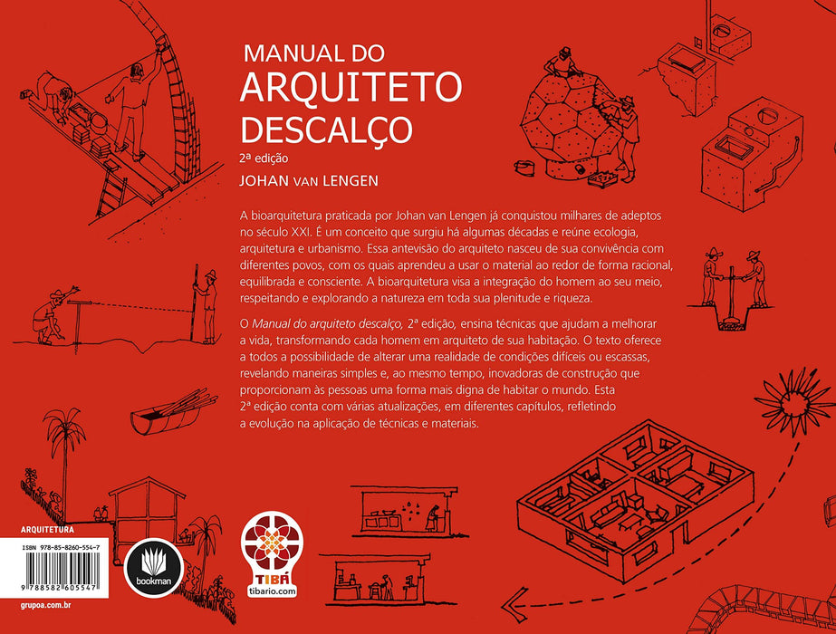 Manual do Arquiteto Descalço (Português) Capa comum