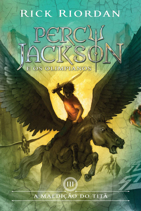 A Maldição do Titã - Volume 3. Série Percy Jackson e os Olimpianos (Português) Capa comum