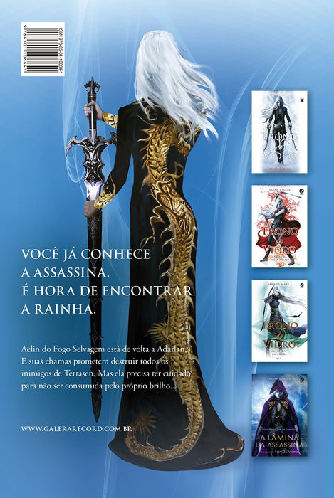 Trono de vidro: Rainha das sombras (Vol. 4) (Português) Capa comum