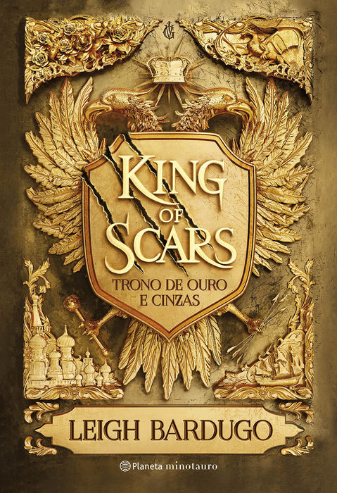 King of Scars (Duologia Nikolai 1): Trono de Ouro e cinzas - Paperback