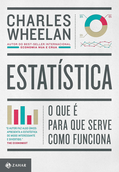 Estatística: O que é, para que serve, como funciona (Português) Capa comum
