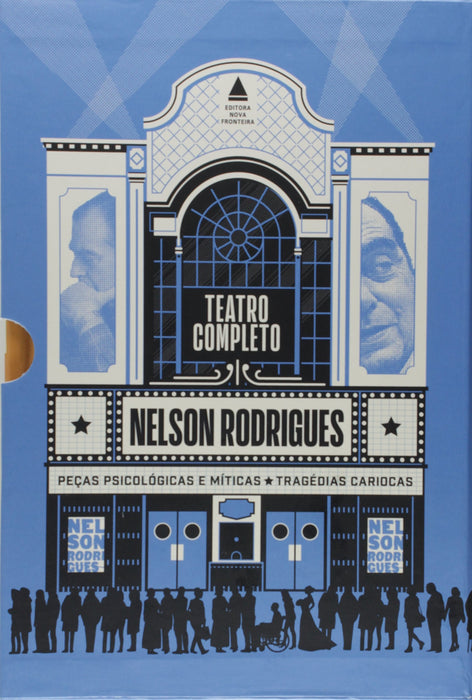 Teatro completo Nelson Rodrigues - Box: Obra em dois volumes - Exclusivo Amazon (Português) Capa dura
