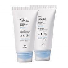 Natura TODODIA Kit s Leite Algodão / Kit Deodorants In Cotton Milk Milk