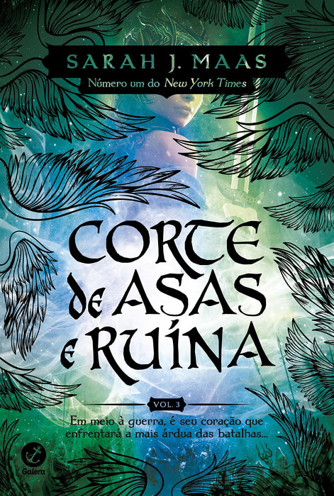 Corte de asas e ruína (Vol. 3 Corte de espinhos e rosas) (Português) Capa comum