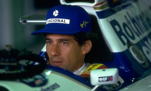 Ayrton Senna Blue Cap Official National Bank Formula 1 Replica Adult Cotton