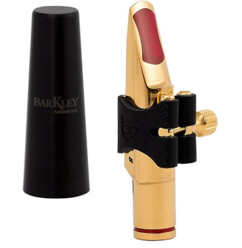 Barkley Malbec 8 GD Sax Tenor Gold Plated Mouthpiece Saxophone with Clamp