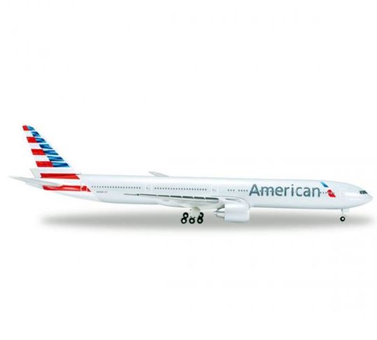 American Airlines Boeing 777 Metal Commercial Air Plane Collection Miniature