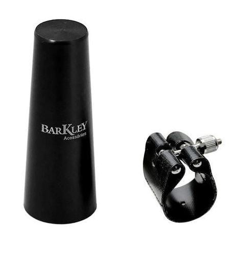Barkley Sax Leather Ligature Clamp with Copper for mouthpiece