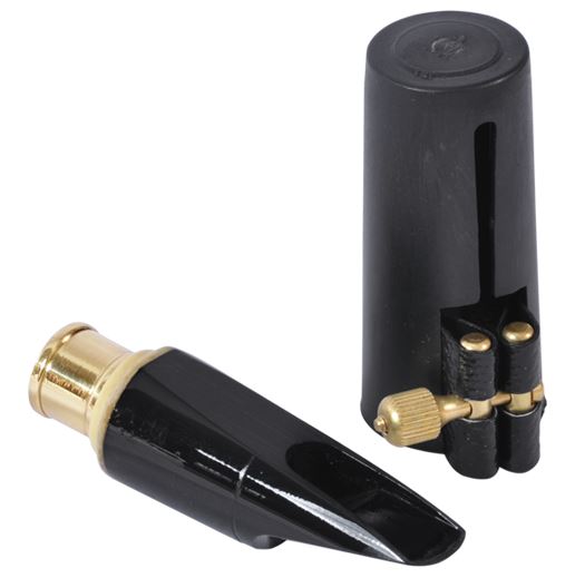 Ever-ton Extreme 7 Gold Sax Alto Mouthpiece w/ Lig & Resonator