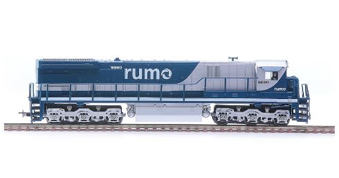 Locomotive C30-7 RUMO 3079 9286 Miniature HO Scale 1:87 Collection Figure