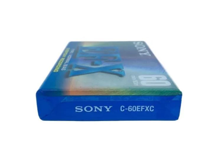 Original Brazilian Sony EF-X60 Normal Bias Recording Virgin Cassette Tape Type 1
