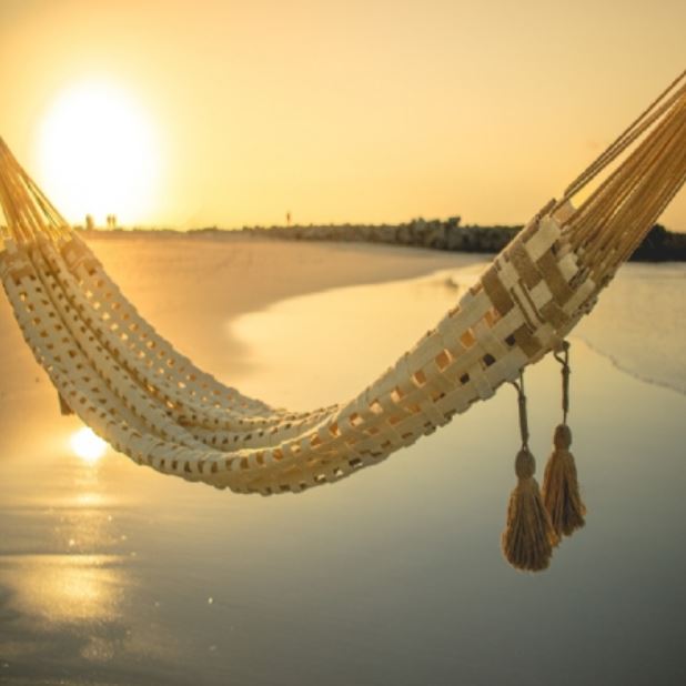 Santa Luzia Paraiba Natural Trance Couple Hammock Cotton Network 13 ft by 5 ft