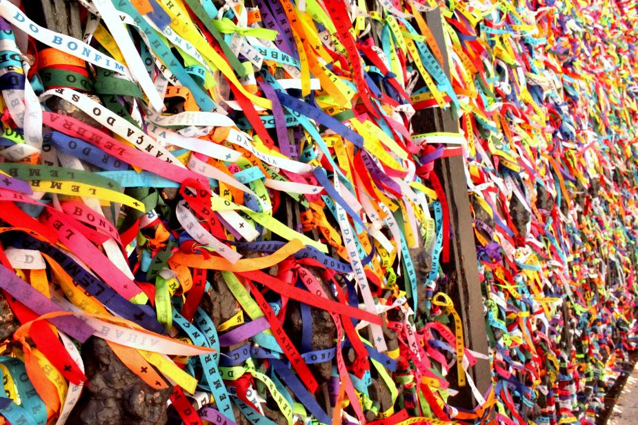 Fitas Nosso Senhor do Bonfim Bonfin Lord Ribbons Bahia Salvador Brazil ...