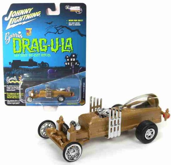 Dragula Barrels Monster Family 1:64 Johnny Lightning Car Miniature Collection
