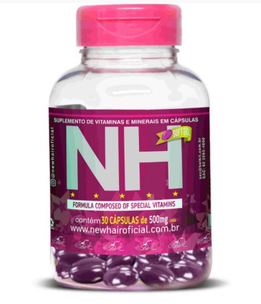 Special Vitamins New Hair Capillary Supplement 30 Capsules Treatment - New Hair