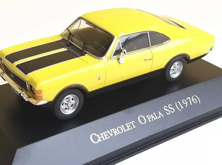 Miniature Opala Ss 1/43 Unforgettable Brazil 1:43 Metal Car Collection Figure