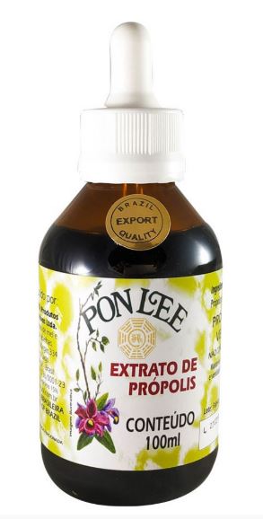 Brazilian Original Green Alcoholic Bee Propolis Extract Sunyata 100ml - Pon Lee