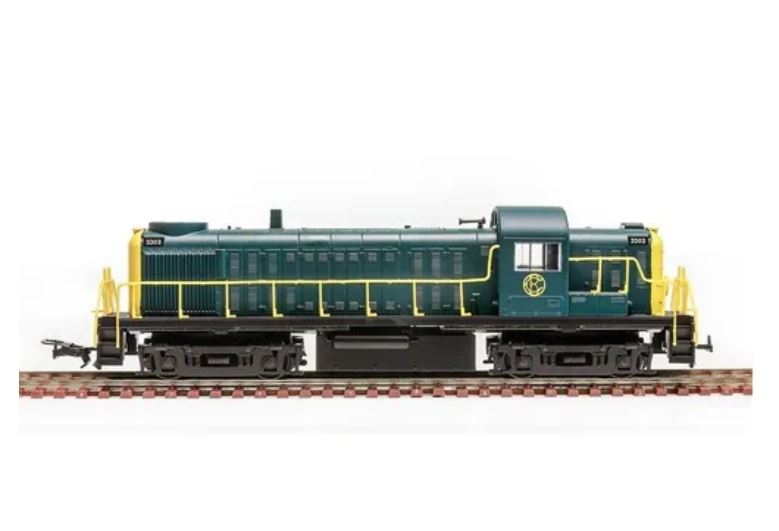 Original Miniature Frateschi Rs3 Central Do Brasil Locomotive 3081 HO 1/87