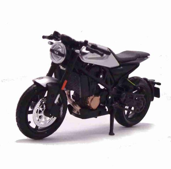 Husqvarna Vitpilen 701 2018 1:18 Maisto Black Motorcycle Miniature Collection
