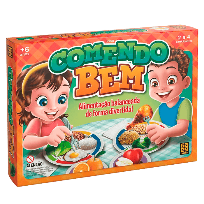 Jogo Comendo Bem / Game eating well - Grow