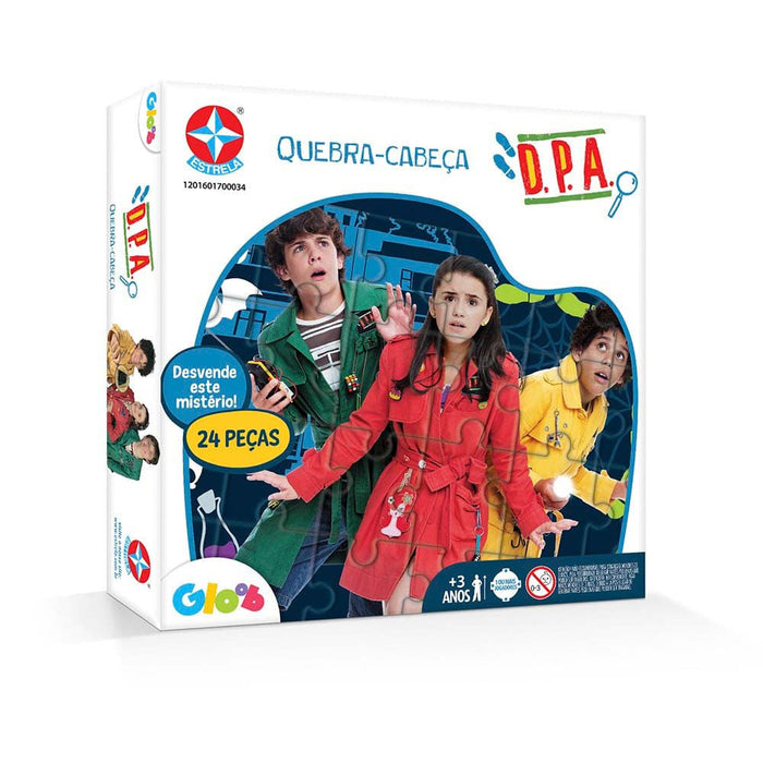 Quebra Cabeça DPA Detetives do Prédio Azul 24 Peças - Estrela