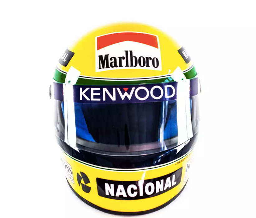 Ayrton Senna (McLaren) Replica Helmet (1993) w/ Sid Mosca Serial Number
