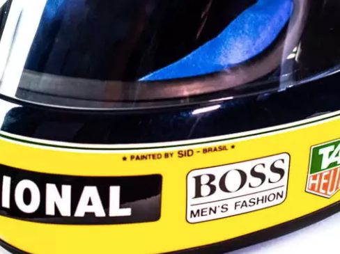 CASQUE AYRTON SENNA 1988 Mclaren Marlboro JF Créations 1/12 helmet F1 CASQUE AYRTON SENNA 1988 Mclaren Marlboro JF Créations 1/12 helmet F1