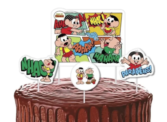 Festa Turma Da Mônica Kit Decoração Party Set