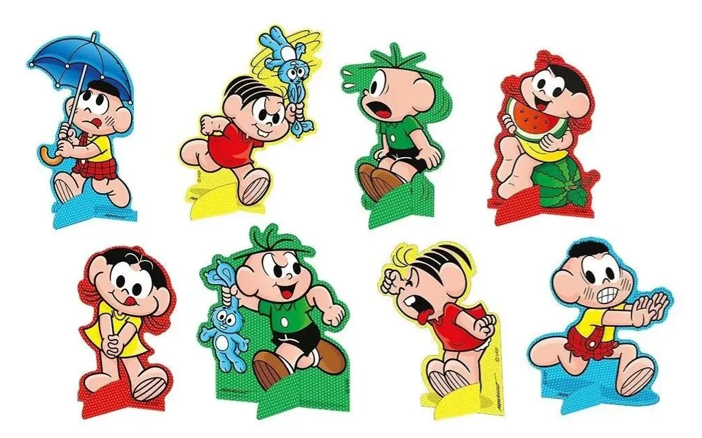 Festa Turma Da Mônica Kit Decoração Party Set