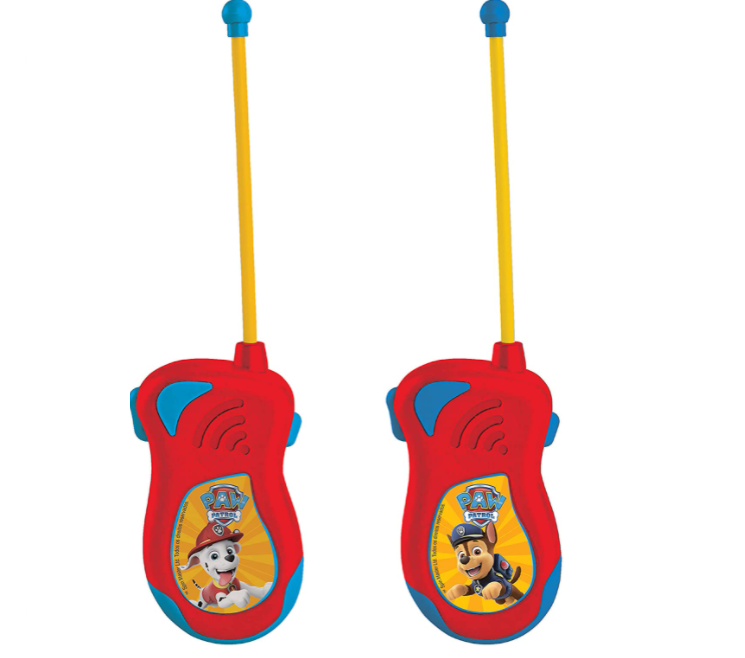 Brazilian Original Paw Patrol Walkie Talkie Toys Kids Fun Play Set 2 Pcs - Candide