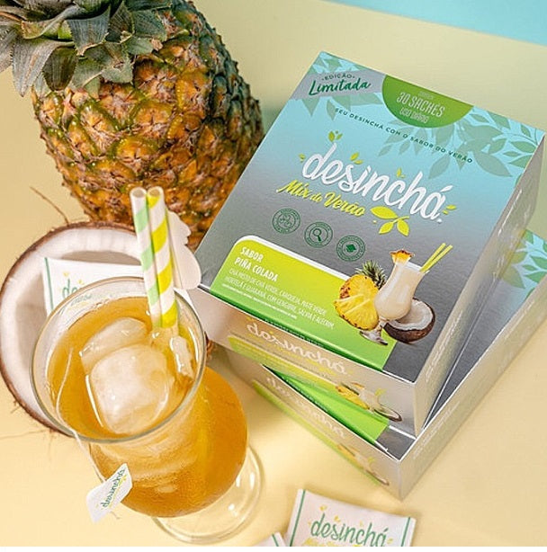 Desinchá Summer Mix Piña Colada Healthy Tea 30 Sachets - Desin