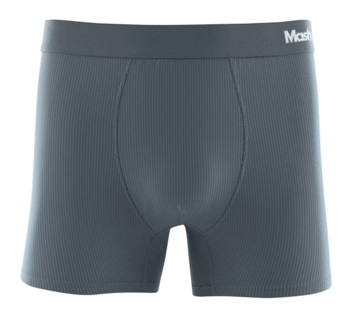 Lot of 3 Microfiber Pinstripe Boxer Mescla Confortable Men Underwear Brazilian