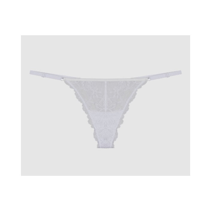 Lot of 3 Hope Love Story String White Lace Panty Underwear Brazilian Lingerie