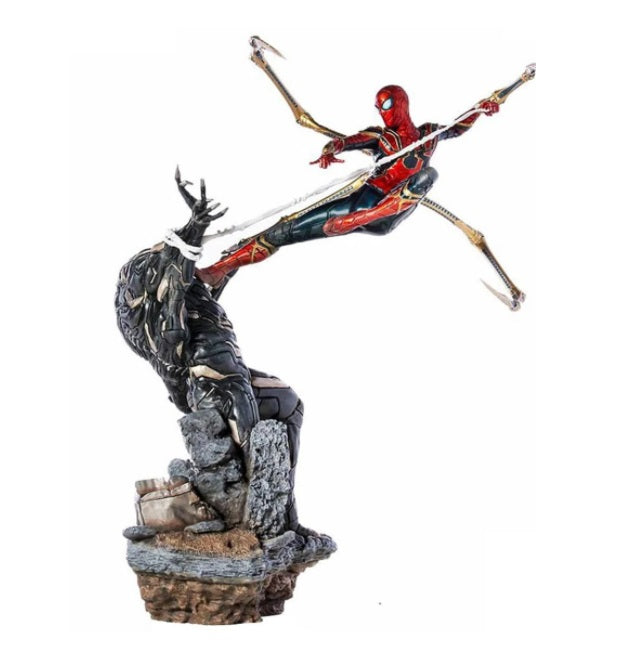 Spider Man X Outrider Bds Art Scale 1/10 Avengers Endgame Miniature Iron Studios