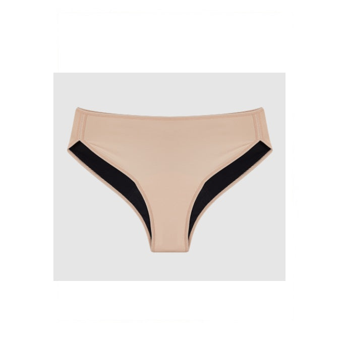 Hope Intense Flow Boyshort Period Pad Panty Beige Cotton Underwear Brazilian