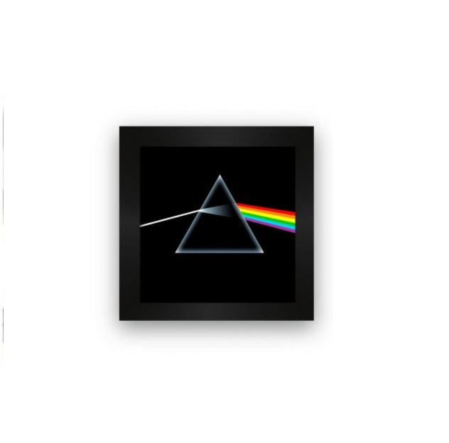 Pink Floyd Dark Side of The Moon Tile w/ Frame Decoration Collectible Framework