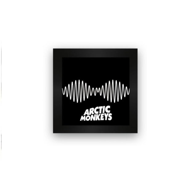 Arctic Monkeys AM Tile w/ Frame Decorative Collectible Framework Painting Art