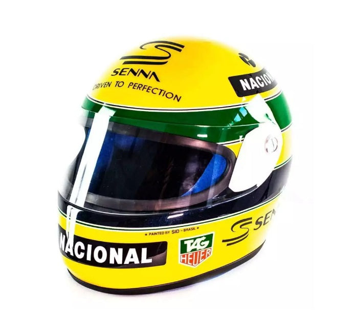 Brazilian Ayrton Senna Bercy France F1 1993 Helmet Replica Sports Collectible