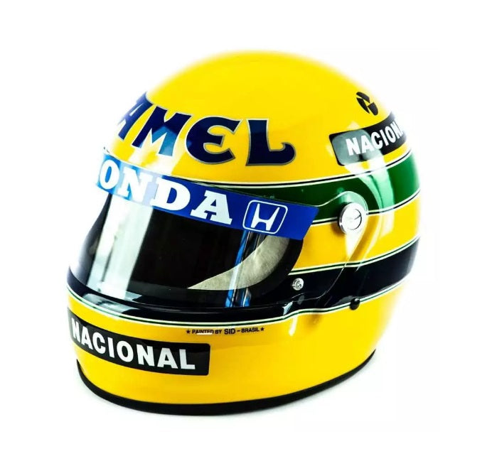 Ayrton Senna 1st Mônaco Victory 1987 Helmet Sports Collectible