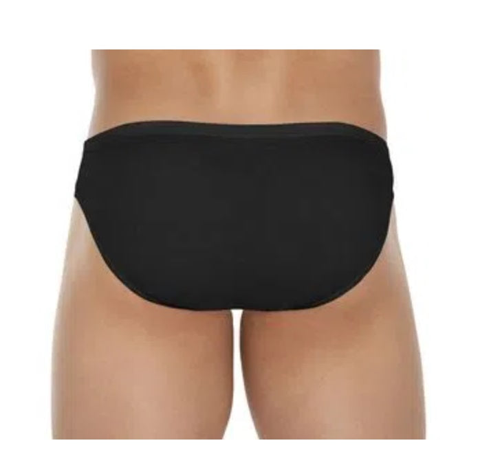 Lot of 3 Zorba Slip Light 772 Black Cotton Tagless Male Underwear Brazilian