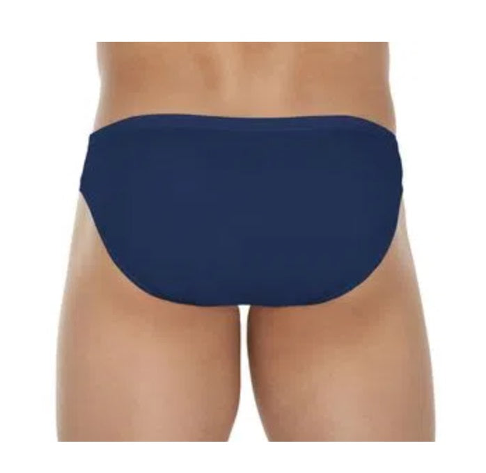 Lot of 3 Zorba Slip Light 772 Dark Blue Cotton Tagless Male Underwear Brazilian