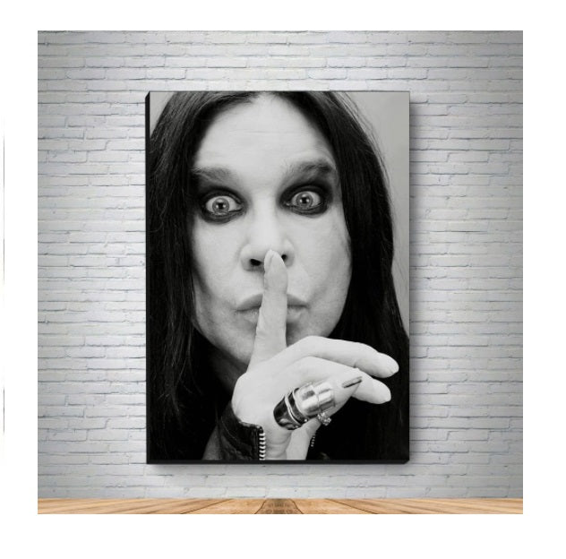 Ozzy Osbourne Canvas Decorative Collectible Printing Painting Framework A3