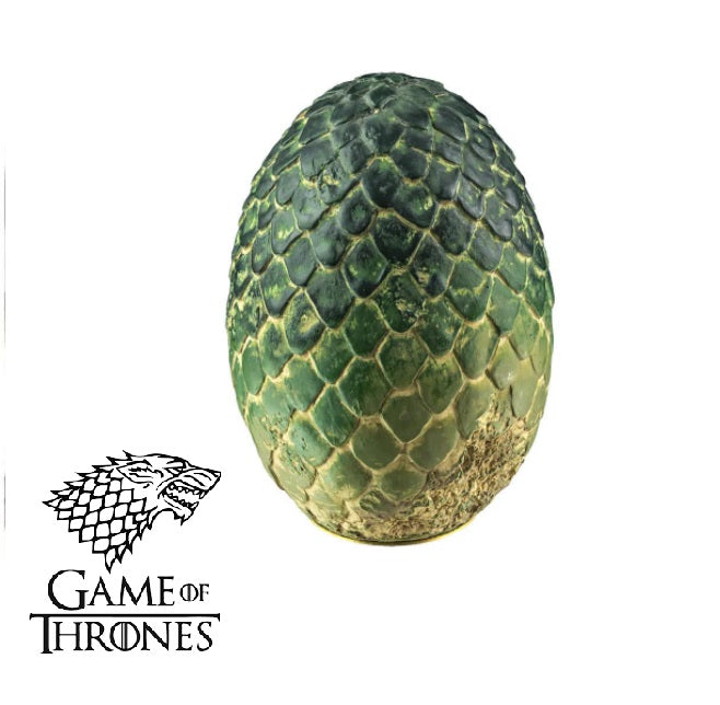 Game of Thrones Khaleesi Targaryen Green Dragon Egg Paperweight