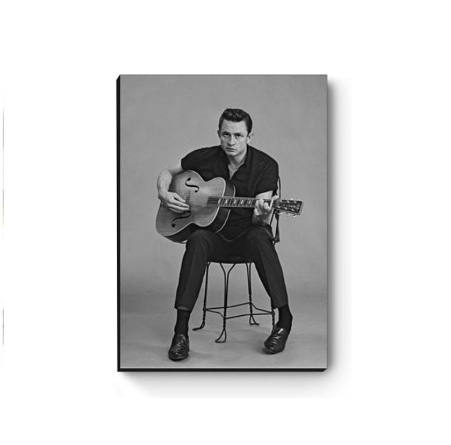 Johnny Cash Canvas Decorative Collectible Wall Painting Printing Art Mod. 3 A4