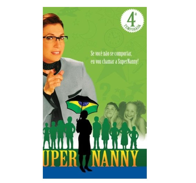 Brazilian Original Collectible DVD Super Nanny Complete 4th Season SBT
