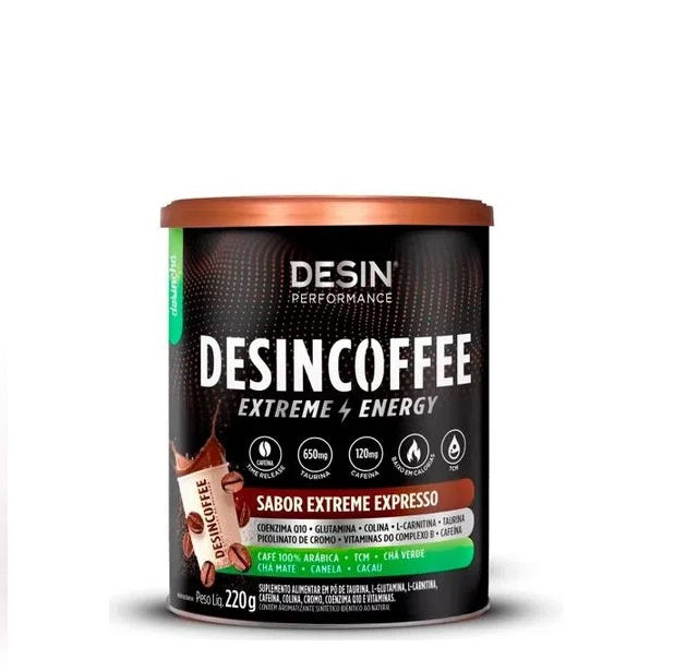 Desincoffee Extreme Expresso Flavor Arabica Bullet Coffee 220g - Desin