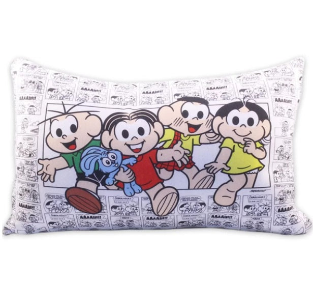 Brazilian Original Turma da Mônica Gang Comic Book Pillow Cushion Decoration
